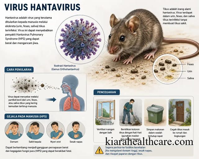 Kabar Baik! Menkes Sebut Penyebaran Hantavirus